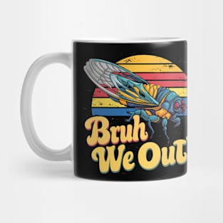 bruh we out: cicada summer vacation Mug